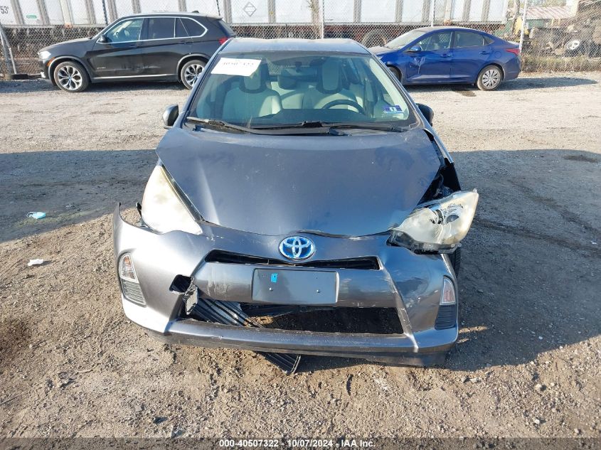 2013 Toyota Prius C VIN: JTDKDTB36D1040525 Lot: 40507322