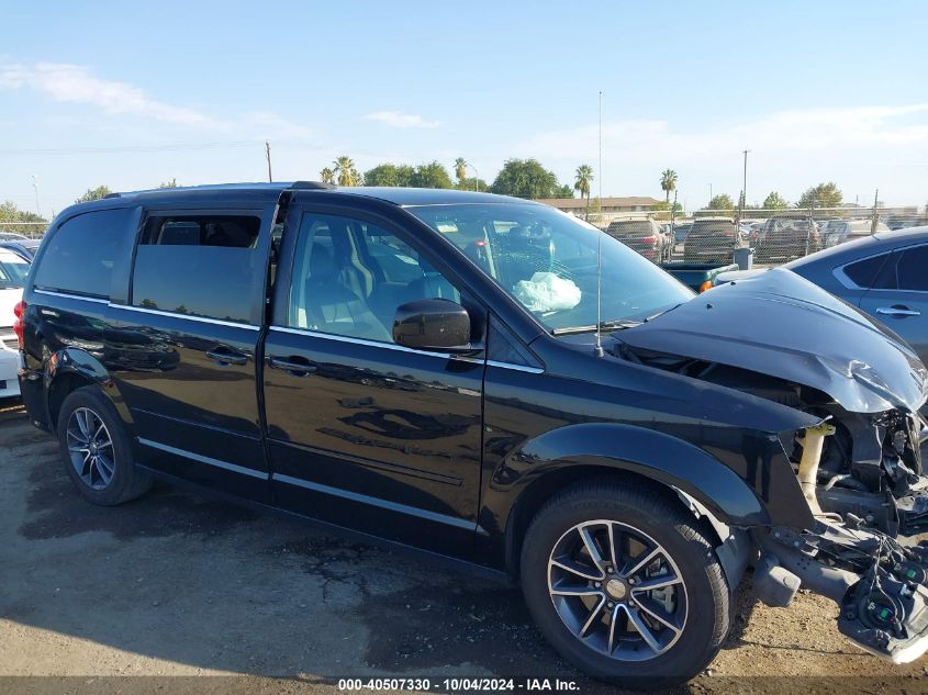 2016 Dodge Grand Caravan Sxt VIN: 2C4RDGCG1GR277334 Lot: 40507330