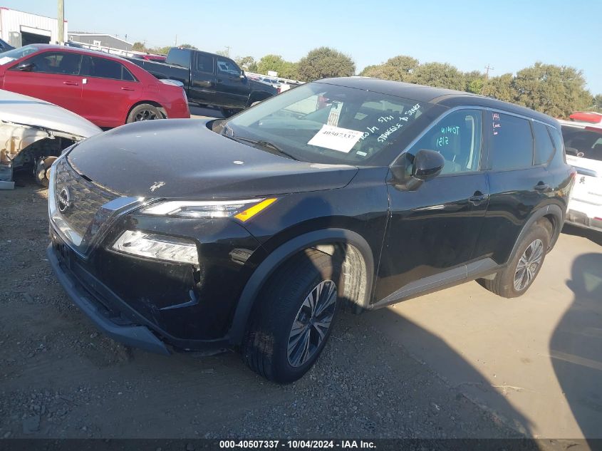 5N1BT3BA9NC693434 2022 NISSAN ROGUE - Image 2