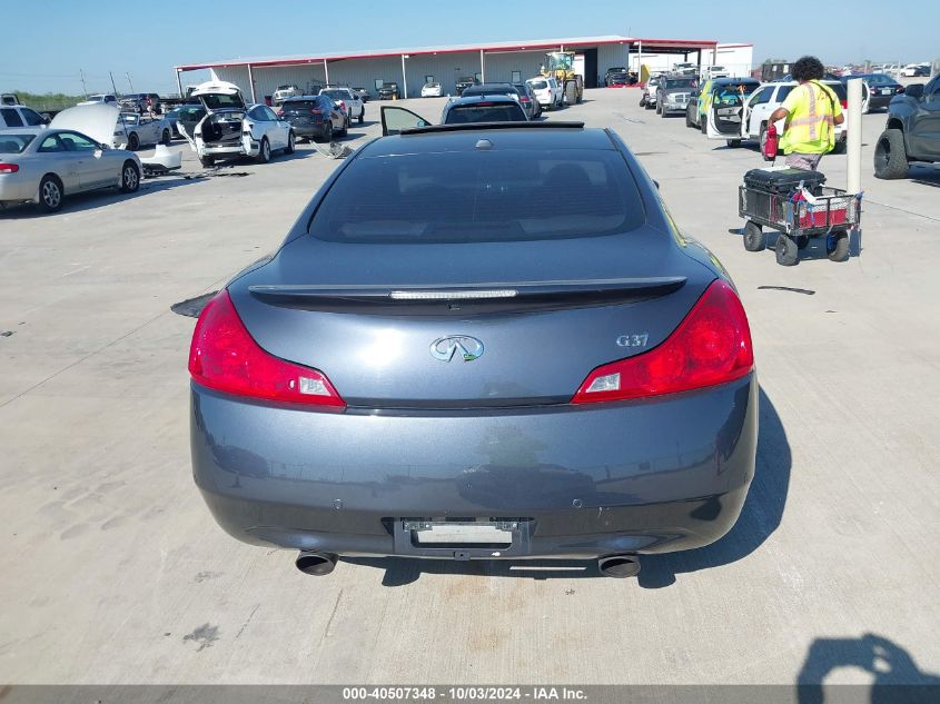 2010 Infiniti G37 Journey VIN: JN1CV6EK7AM101240 Lot: 40507348