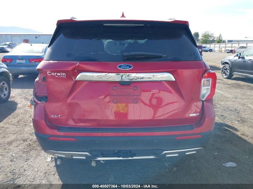 2020 Ford Explorer Xlt VIN: 1FMSK8DH8LGA63758 Lot: 40507364