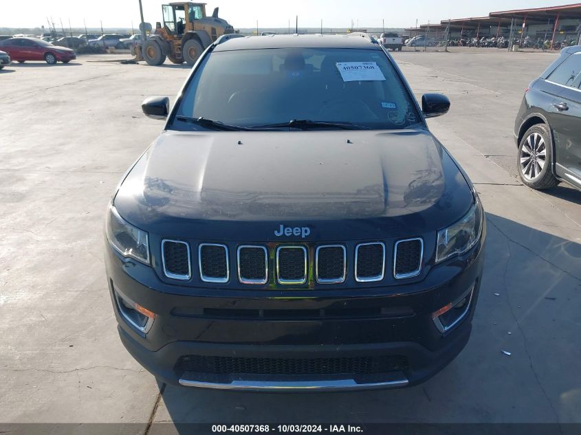 2018 Jeep Compass Limited 4X4 VIN: 3C4NJDCB3JT423036 Lot: 40507368