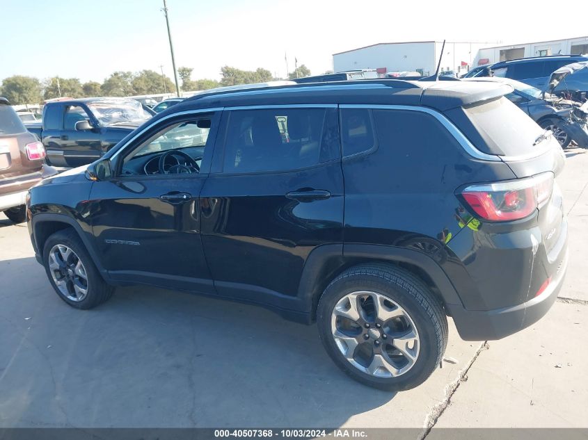 2018 Jeep Compass Limited 4X4 VIN: 3C4NJDCB3JT423036 Lot: 40507368