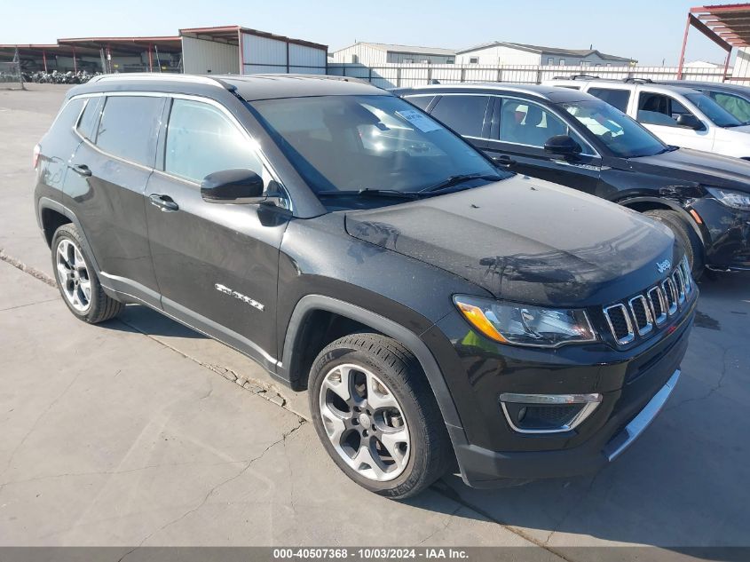 3C4NJDCB3JT423036 2018 Jeep Compass Limited 4X4