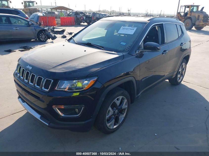 3C4NJDCB3JT423036 2018 Jeep Compass Limited 4X4