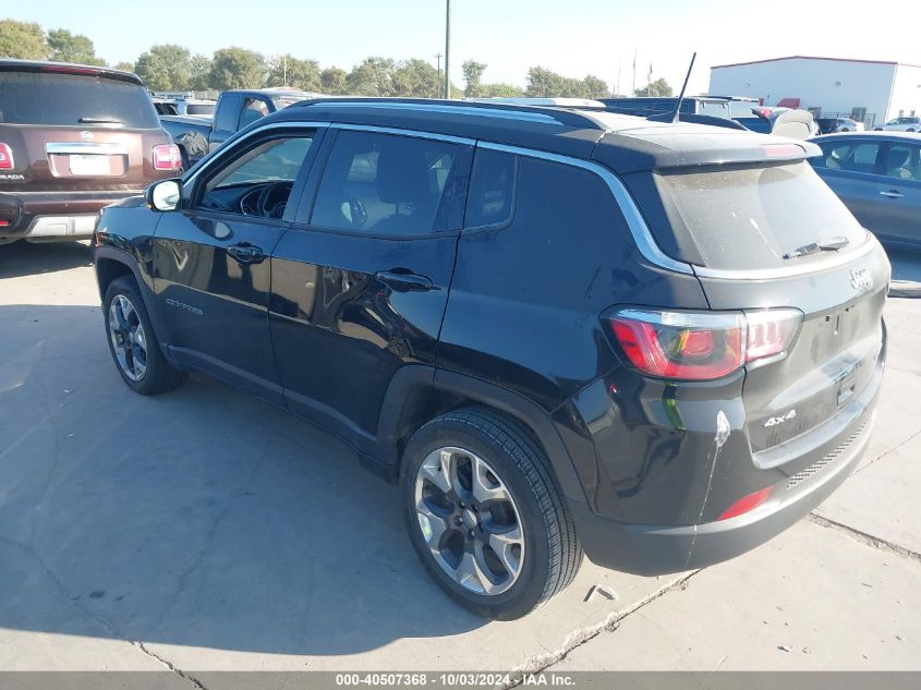 3C4NJDCB3JT423036 2018 Jeep Compass Limited 4X4