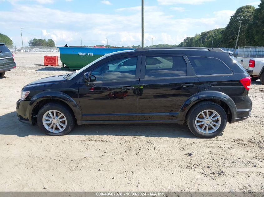 2015 Dodge Journey Sxt VIN: 3C4PDCBGXFT752282 Lot: 40507378