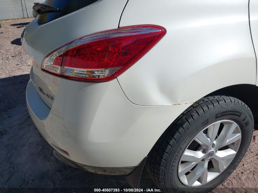 JN8AZ1MW1CW218730 2012 Nissan Murano S/Sl/Le