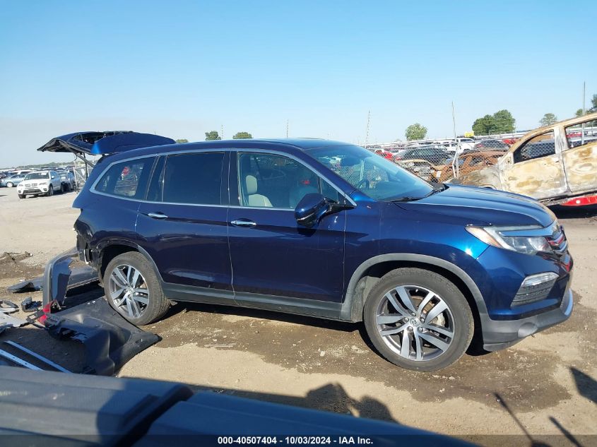 5FNYF6H95JB050290 2018 Honda Pilot Touring