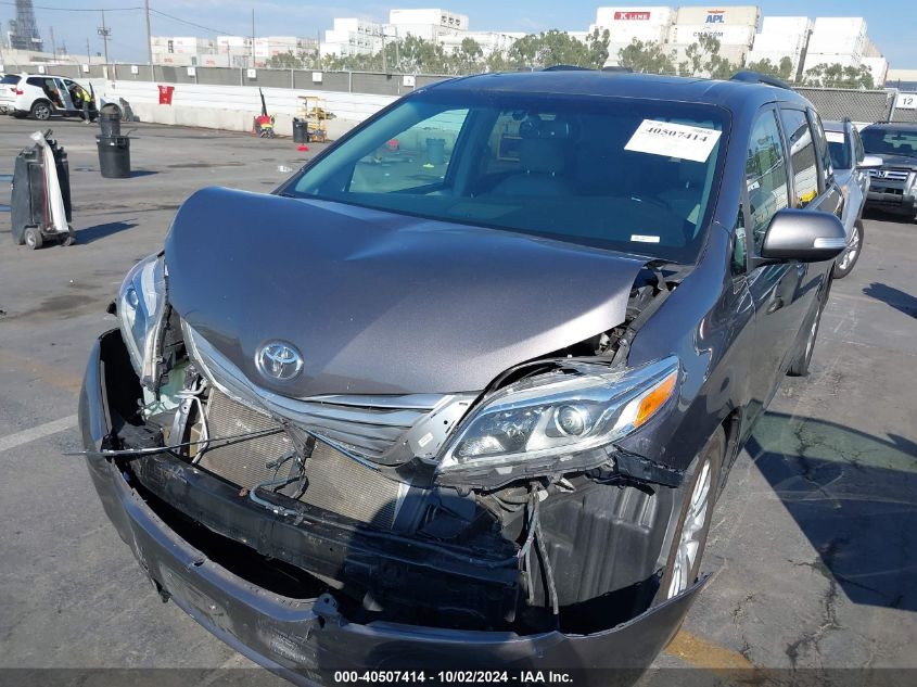 5TDYK3DC9FS655265 2015 Toyota Sienna Limited Premium 7 Passenger