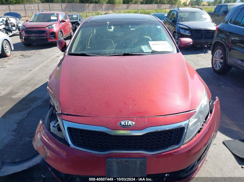 2013 Kia Optima Ex VIN: 5XXGN4A76DG137855 Lot: 40507449