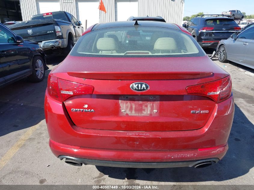 2013 Kia Optima Ex VIN: 5XXGN4A76DG137855 Lot: 40507449