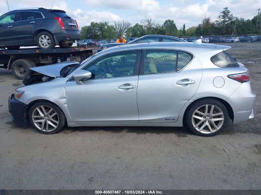 JTHKD5BH5F2250438 2015 Lexus Ct 200H