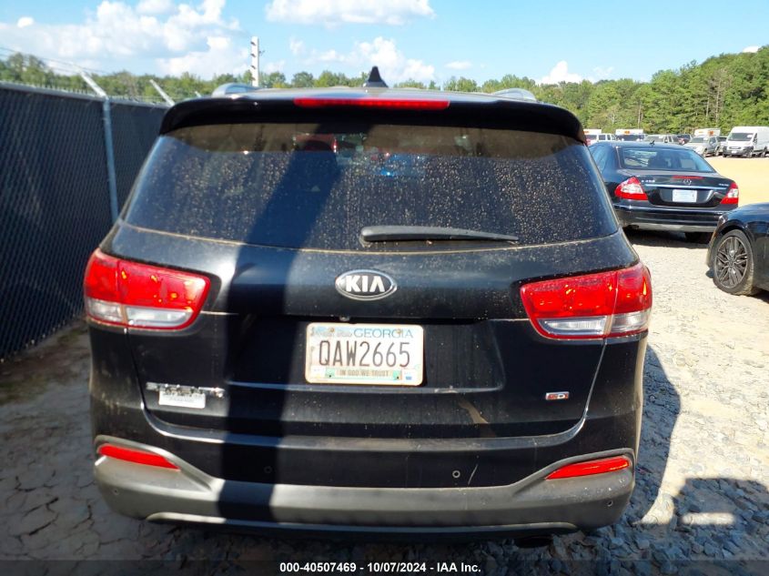 5XYPG4A31JG374414 2018 Kia Sorento 2.4L Lx