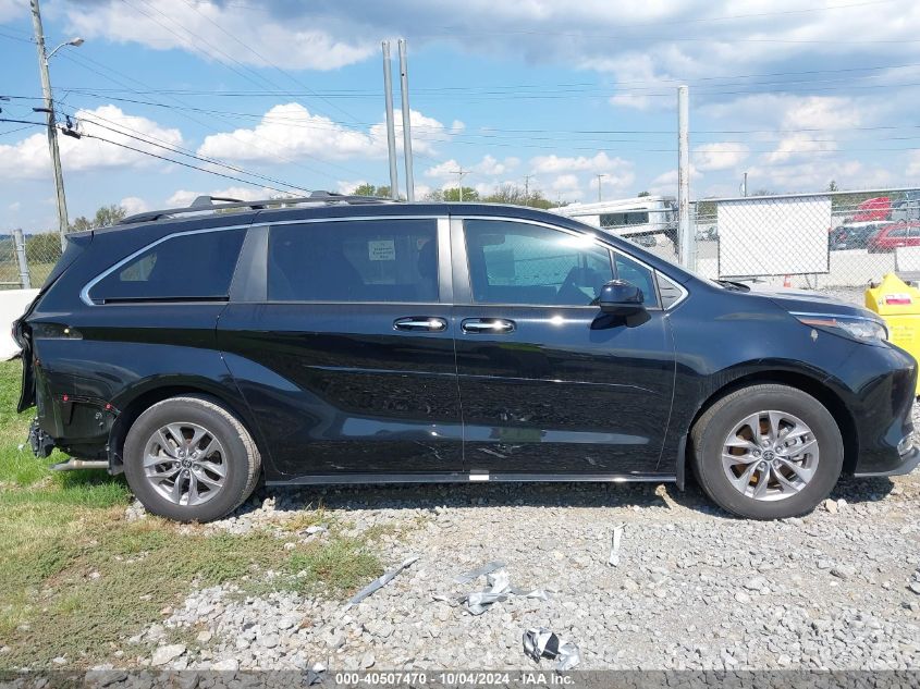 5TDJRKECXNS090951 2022 Toyota Sienna Xle