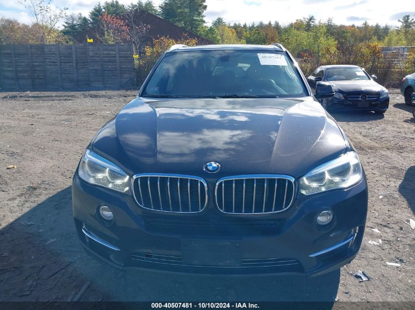 2015 BMW X5 xDrive35I VIN: 5UXKR0C59F0K61107 Lot: 40507481