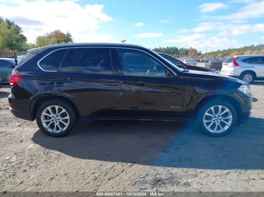 2015 BMW X5 xDrive35I VIN: 5UXKR0C59F0K61107 Lot: 40507481