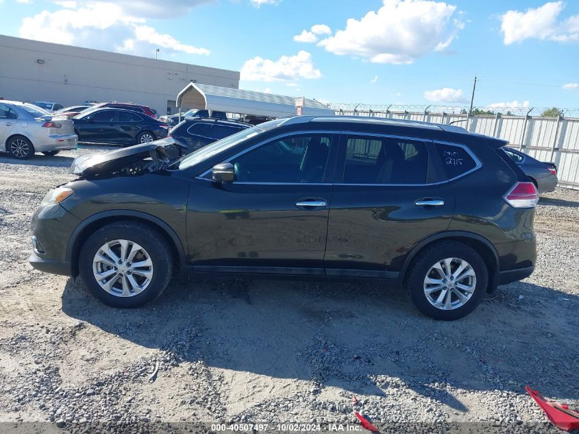 2014 Nissan Rogue Sv VIN: 5N1AT2ML7EC847336 Lot: 40507497