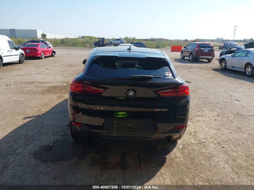 2022 BMW X2 M35I VIN: WBXYN1C02N5T62768 Lot: 40507508