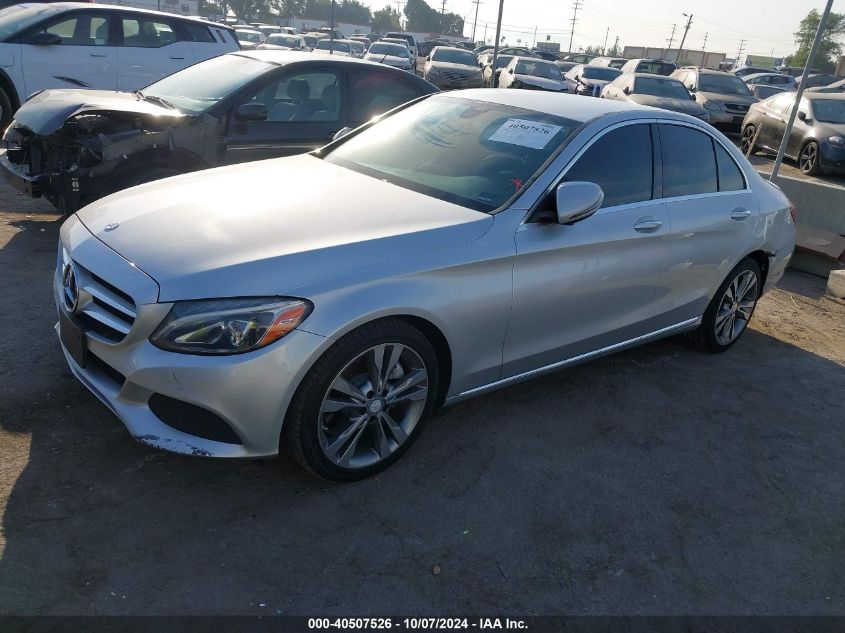 55SWF4JB8GU166924 2016 MERCEDES-BENZ C CLASS - Image 2