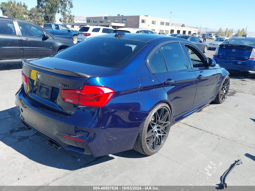 2018 BMW M3 VIN: WBS8M9C54J5K99928