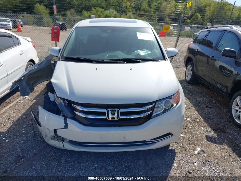 2016 Honda Odyssey Ex-L VIN: 5FNRL5H67GB112231 Lot: 40507539