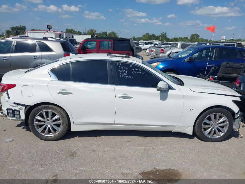 2015 Infiniti Q50 Premium VIN: JN1BV7AR6FM410158 Lot: 40507584