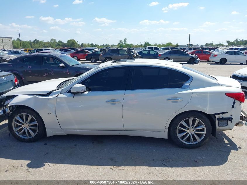 2015 Infiniti Q50 Premium VIN: JN1BV7AR6FM410158 Lot: 40507584