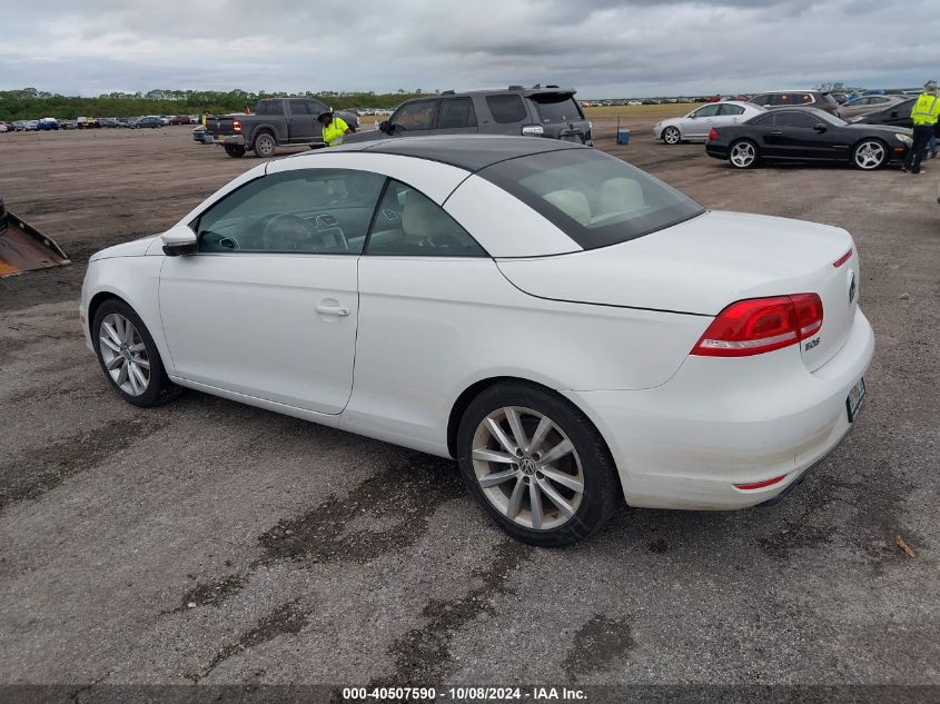 2016 Volkswagen Eos Komfort VIN: WVWBW8AH8GV000884 Lot: 40507590