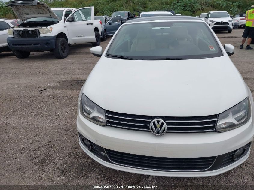 2016 Volkswagen Eos Komfort VIN: WVWBW8AH8GV000884 Lot: 40507590