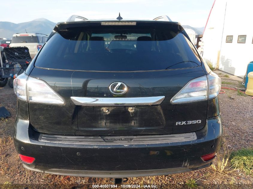 2011 Lexus Rx 350 VIN: 2T2ZK1BA2BC057866 Lot: 40507594