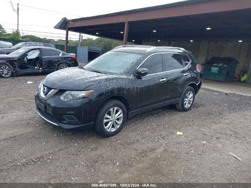 KNMAT2MV2FP511870 2015 NISSAN ROGUE - Image 2