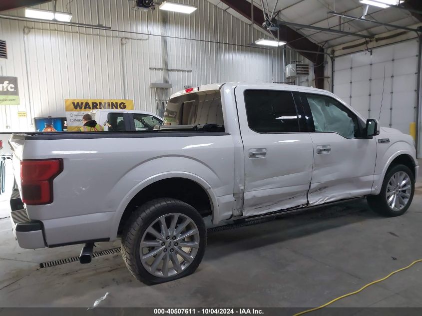 2018 Ford F-150 Limited VIN: 1FTEW1EGXJFB28955 Lot: 40507611