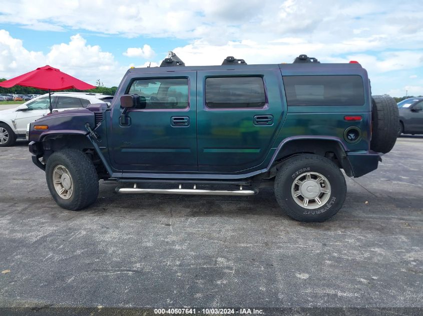 2003 Hummer H2 VIN: 5GRGN23U63H116382 Lot: 40507641