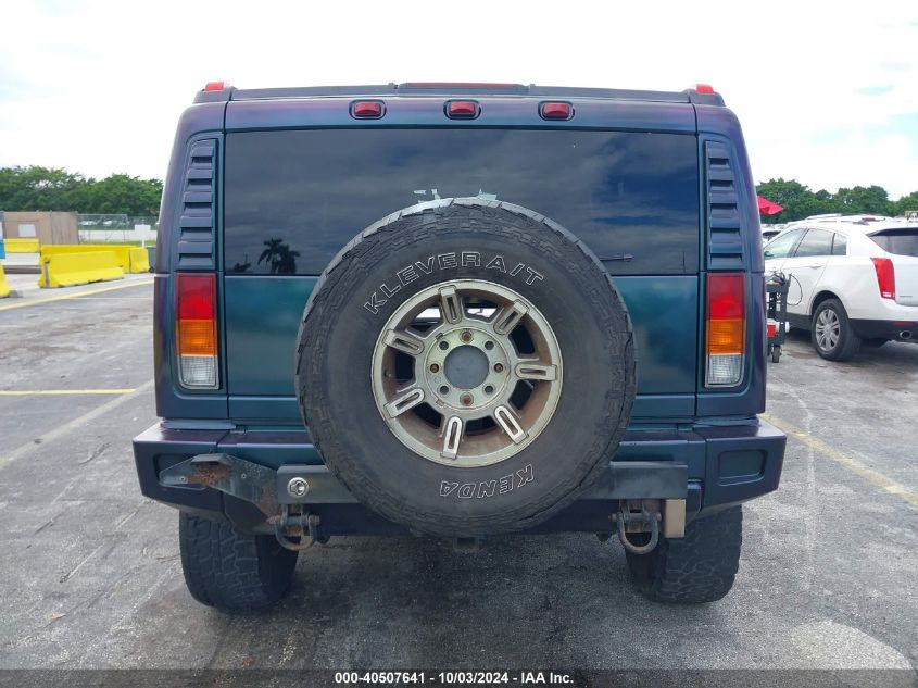 2003 Hummer H2 VIN: 5GRGN23U63H116382 Lot: 40507641