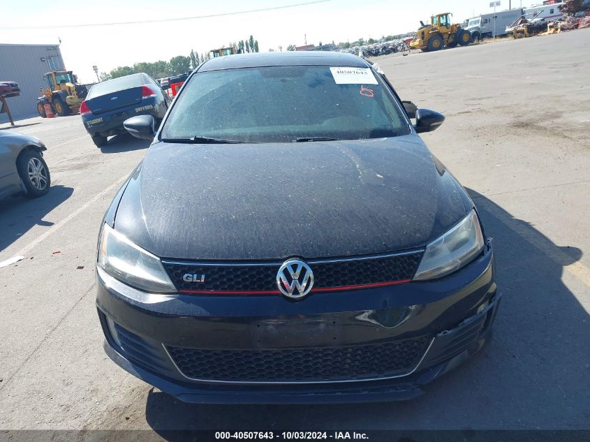 2014 Volkswagen Jetta Gli Edition 30 VIN: 3VW5T7AJ3EM267647 Lot: 40507643