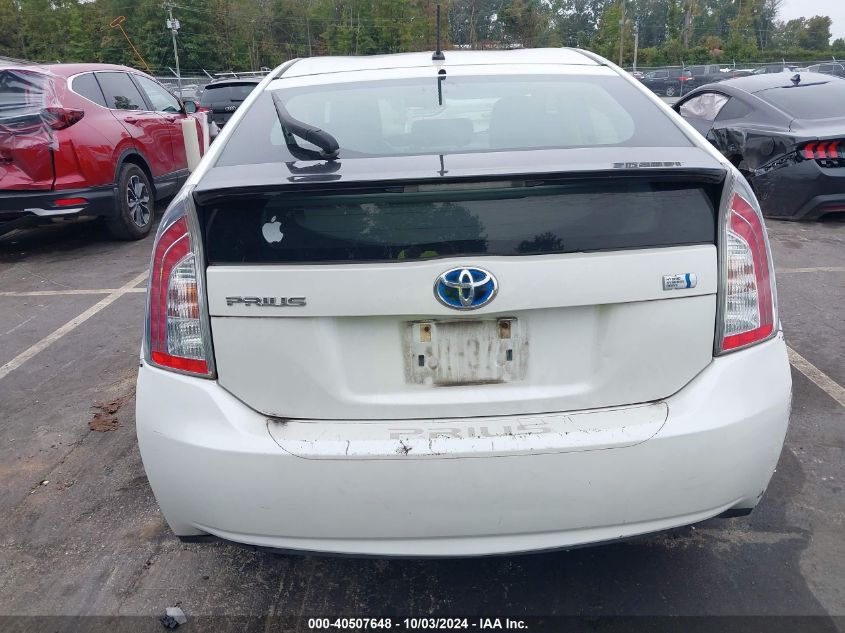 2013 Toyota Prius Two VIN: JTDKN3DU2D5590204 Lot: 40507648