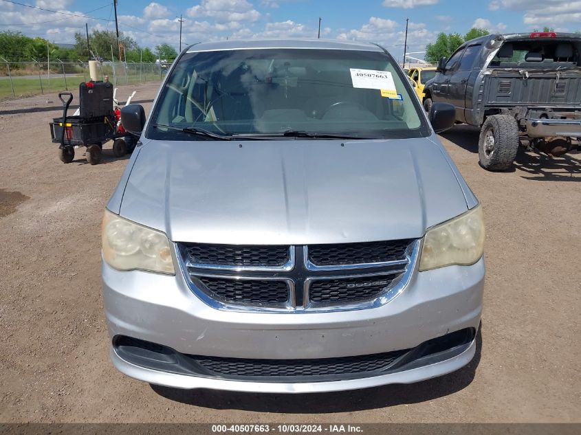 2011 Dodge Grand Caravan Express VIN: 2D4RN4DG8BR795916 Lot: 40507663