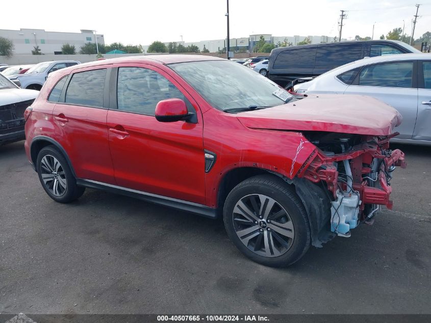 2020 Mitsubishi Outlander Sport 2.0 Es VIN: JA4AP3AU1LU010188 Lot: 40507665