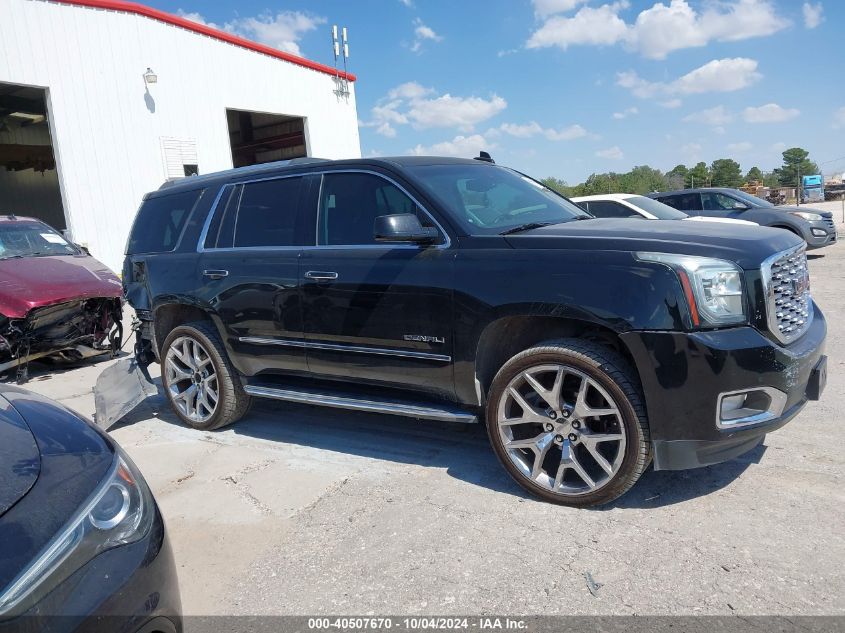 2018 GMC Yukon Denali VIN: 1GKS1CKJ2JR169340 Lot: 40507670