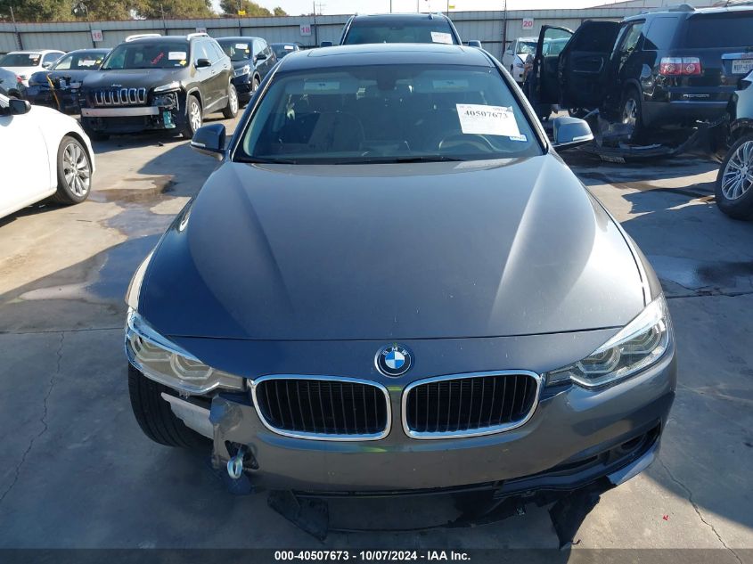 2018 BMW 320I xDrive VIN: WBA8A3C59JA495073 Lot: 40507673