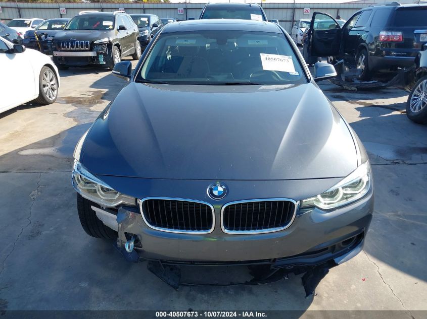 2018 BMW 320I xDrive VIN: WBA8A3C59JA495073 Lot: 40507673