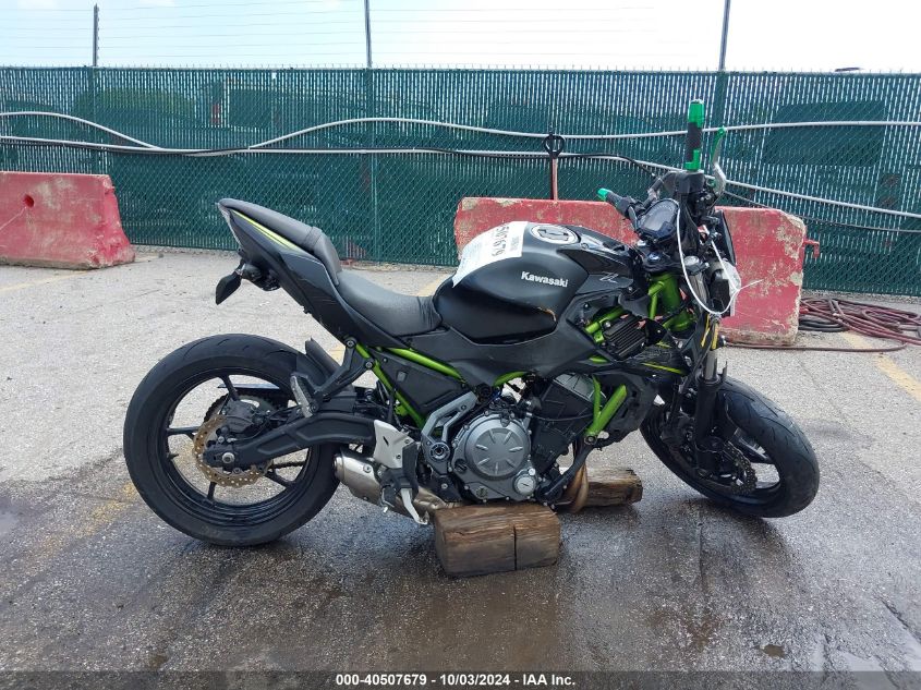 2019 Kawasaki Er650 G VIN: JKAEREG19KDA03107 Lot: 40507679