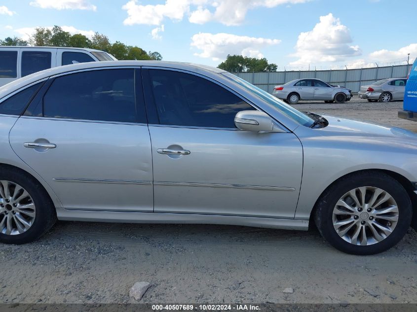 2011 Hyundai Azera Limited VIN: KMHFC4DF4BA559857 Lot: 40507689