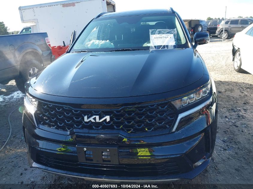 2022 Kia Sorento S VIN: 5XYRL4LC4NG124043 Lot: 40507693