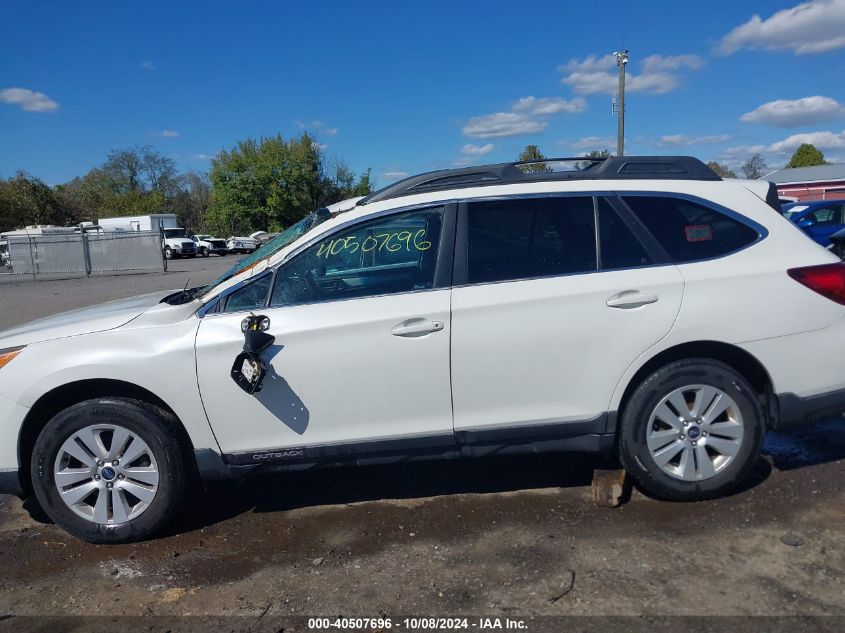 2015 Subaru Outback 2.5I Premium VIN: 4S4BSADC2F3324079 Lot: 40507696