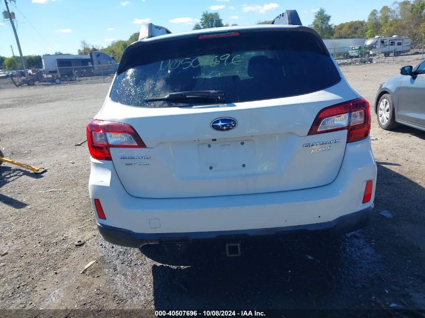 2015 Subaru Outback 2.5I Premium VIN: 4S4BSADC2F3324079 Lot: 40507696