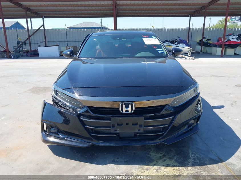 1HGCV1F36MA075180 2021 Honda Accord Sport