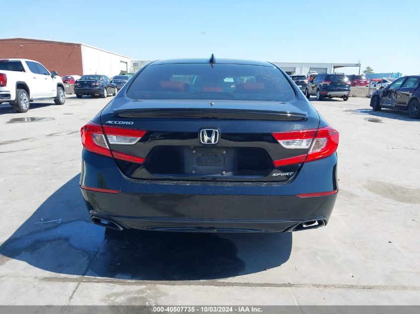 1HGCV1F36MA075180 2021 Honda Accord Sport