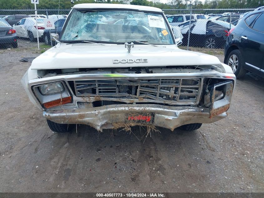 1B7FD14E7BS183348 1981 Dodge D-Series D150